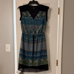 Enfocus Studio Paisley Midi Dress Size 6